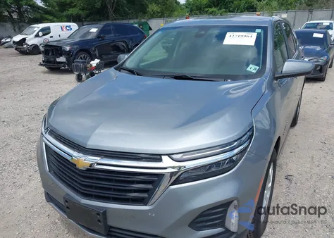 2023 Chevrolet Equinox Fwd Lt из США, поврежденный, VIN 3GNAXKEG4PS189652